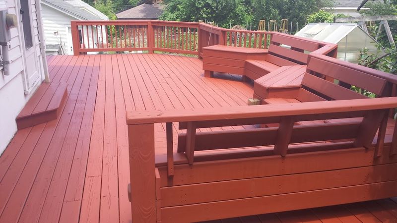 Deck Staining gallery