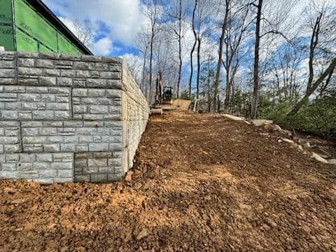 Retaining Wall Construction