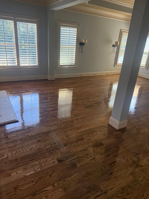 Solid hardwood installation