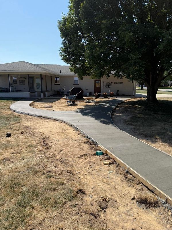 Sidewalk Construction