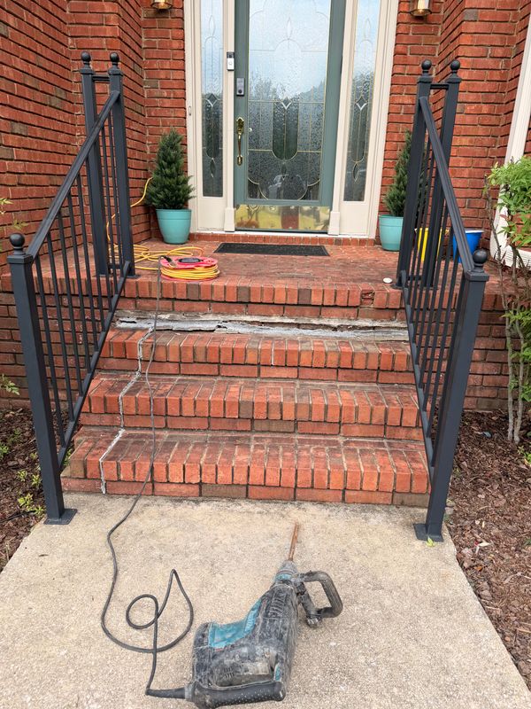Cracked Brick And Mortar Repair
