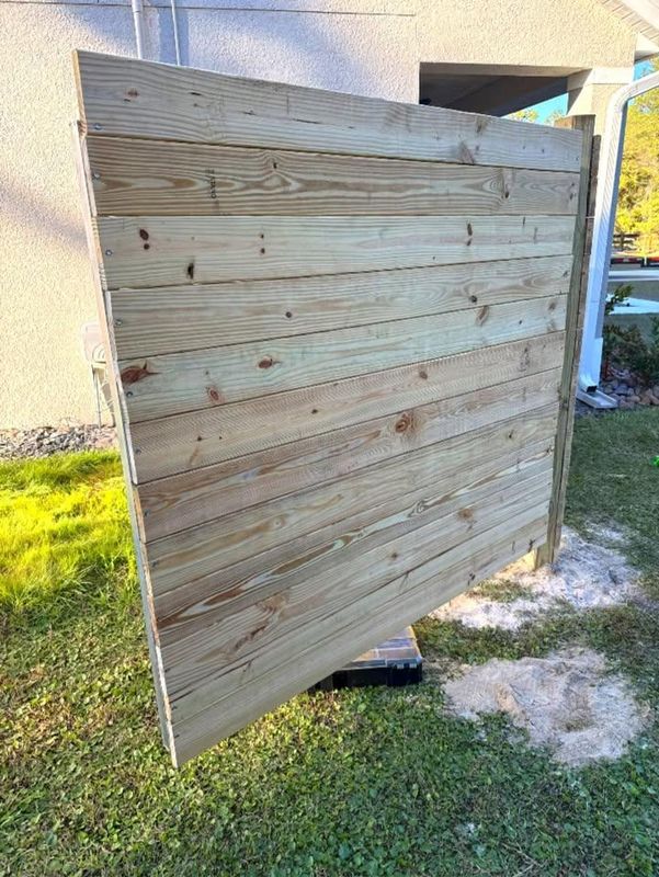 Wood Fencing