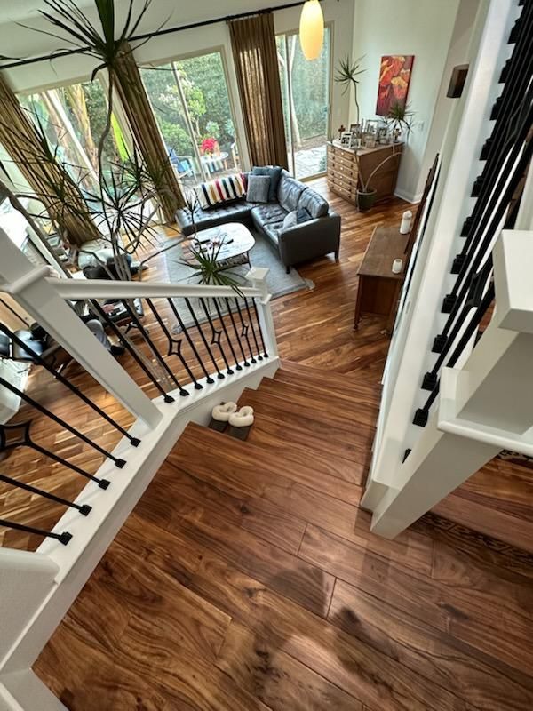 Hardwood Floor Install