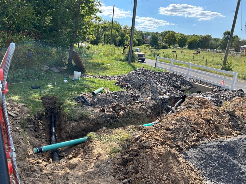 Outdoor French Drains