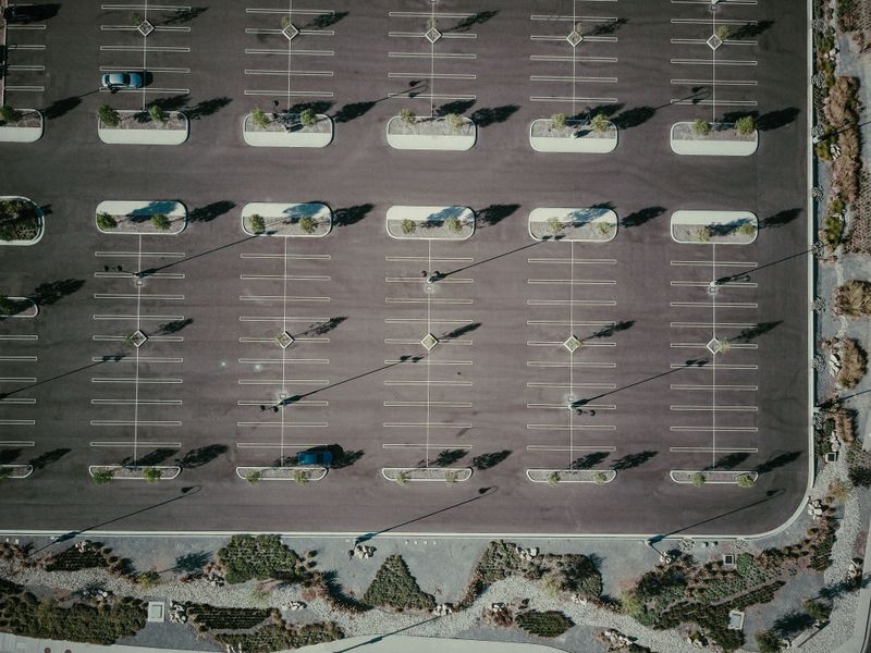 Parking lot sweeping