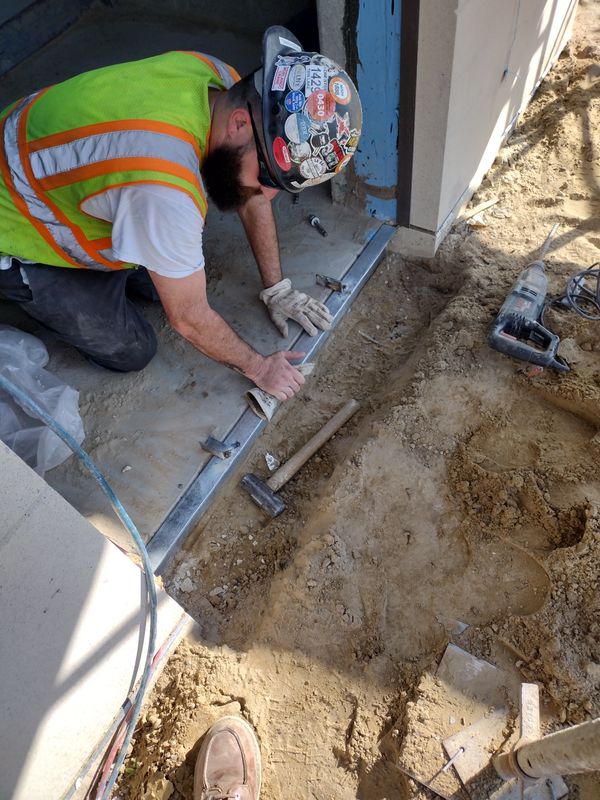 Structural Stair and Rail Erecting