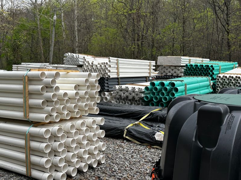 Sales of water and wastewater management material