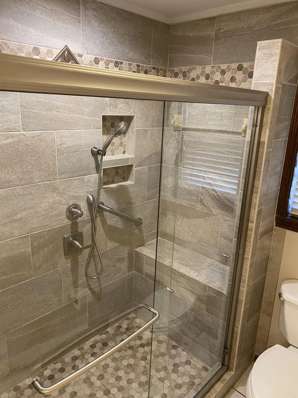 Tile installation 