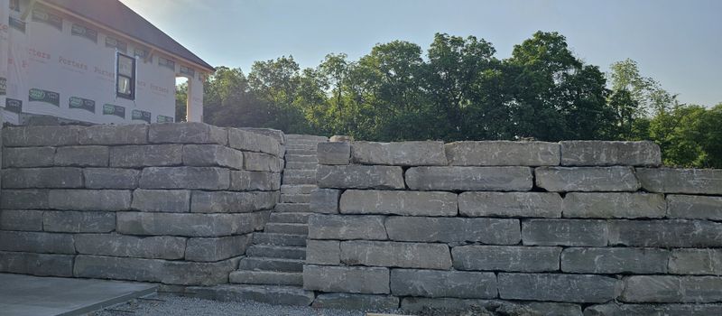 Limestone Rock Walls