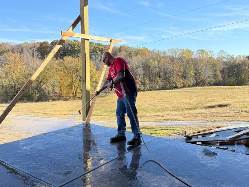 Paver stone patio Cleaning