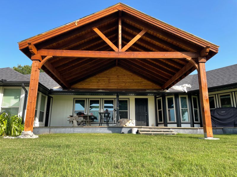 Attach Cedar Awnings