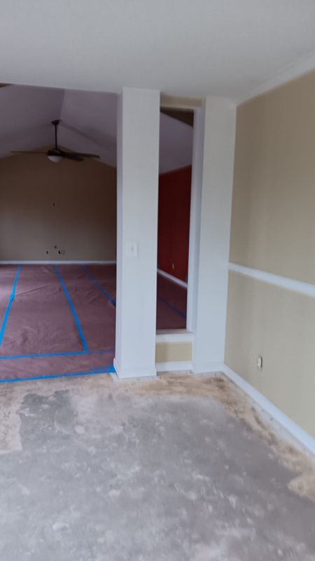 Fence and Full Home Interior Painting and Drywall repair