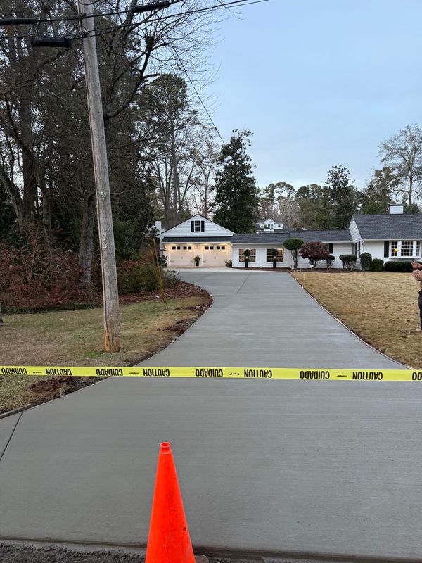 Driveway and Patios