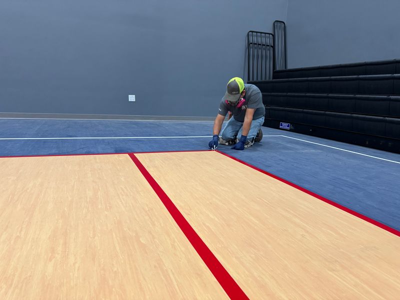 Specialty Sports Flooring & Game Line Painting