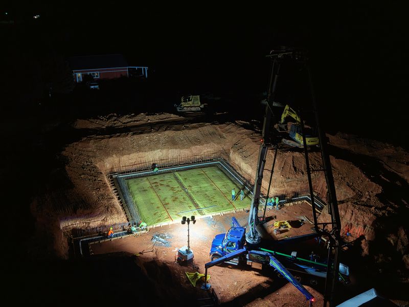 Rebar installation