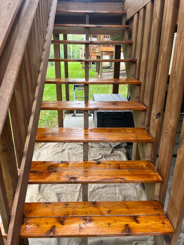 Wood Staining and Refinishing
