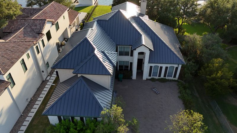 Standing Seam work by Barcenas Roofing in Central Texas