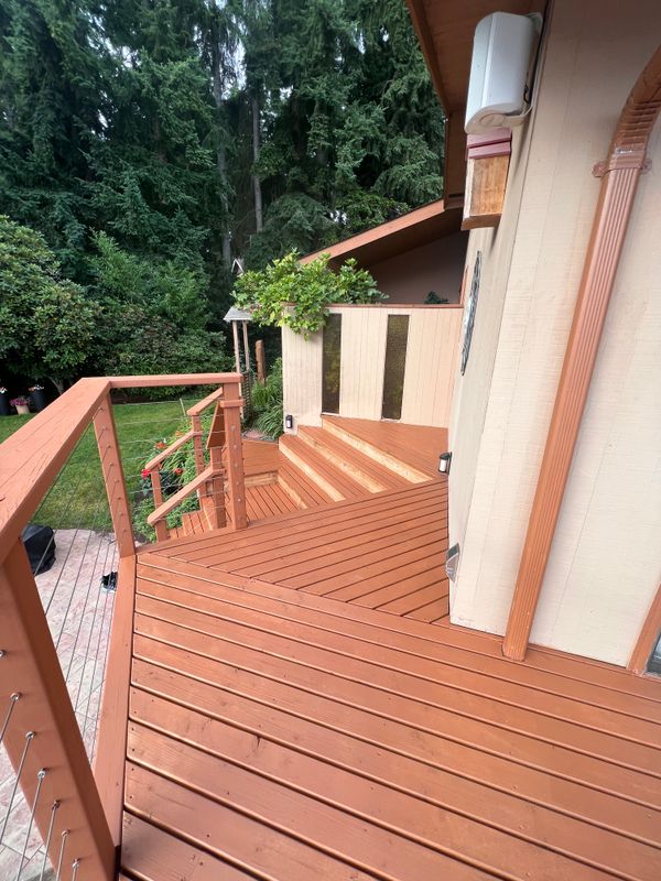Deck Transformation: Elevate Your Outdoor Space with American Europe Painting LLC