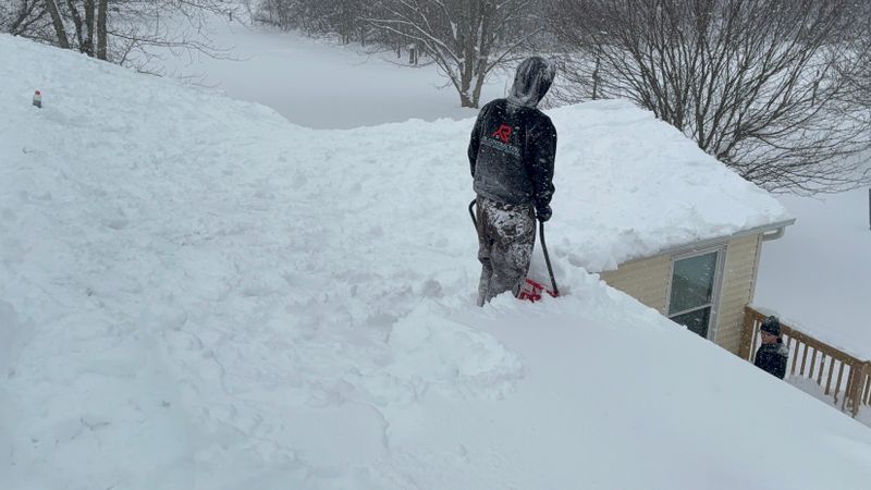 Residential Roofing Snow & Ice Removal Services 