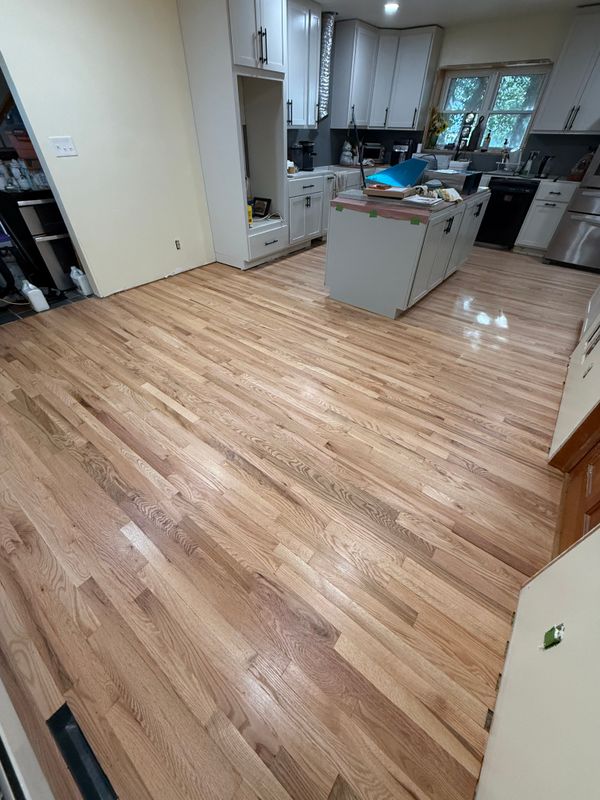 Oak Flooring Refinish