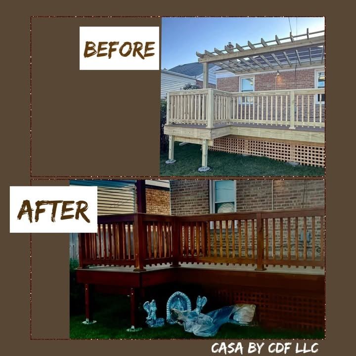 Deck Staining