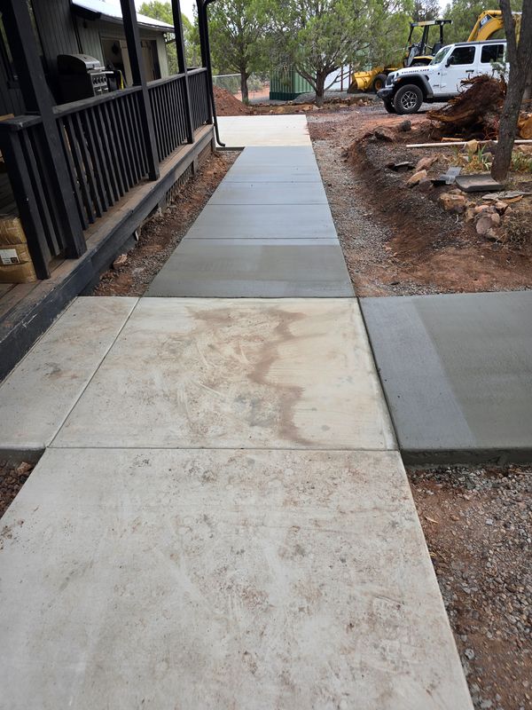 Sidewalk Installation