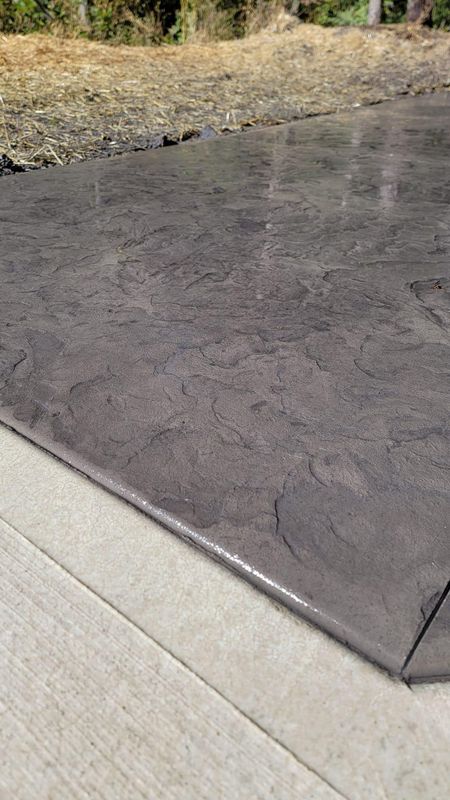 Stamped Concrete Installation