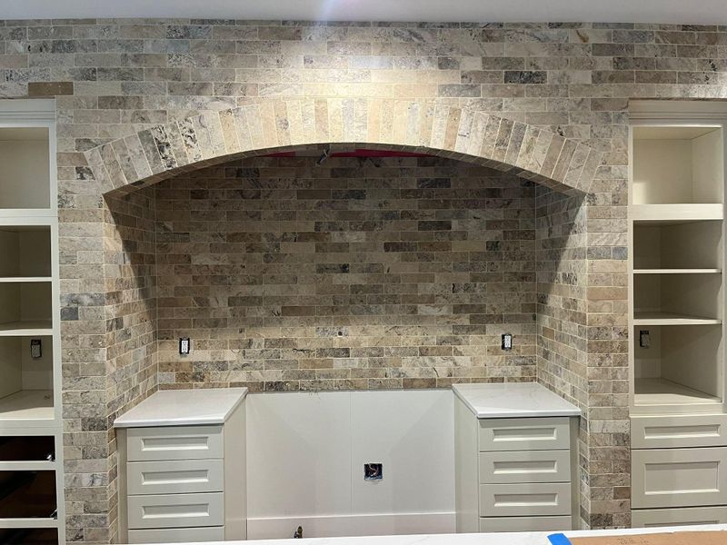 Tile installation