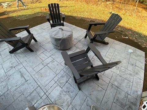 Stamped Concrete Installation