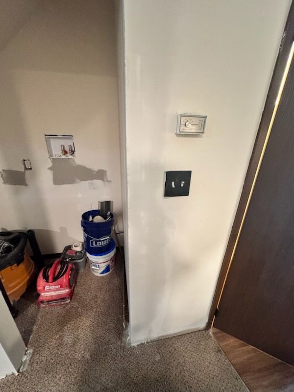 Stair Closet conversion to laundry