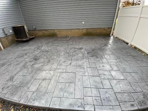 Stamped Concrete Installation