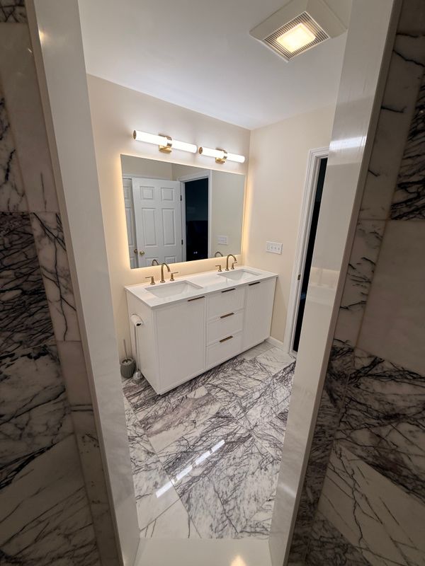 Bathroom renovations