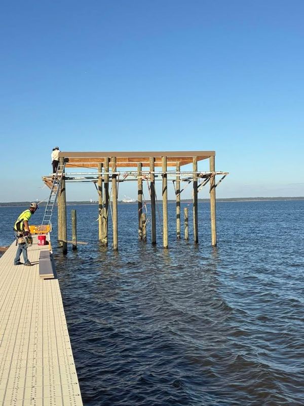 Pier Construction