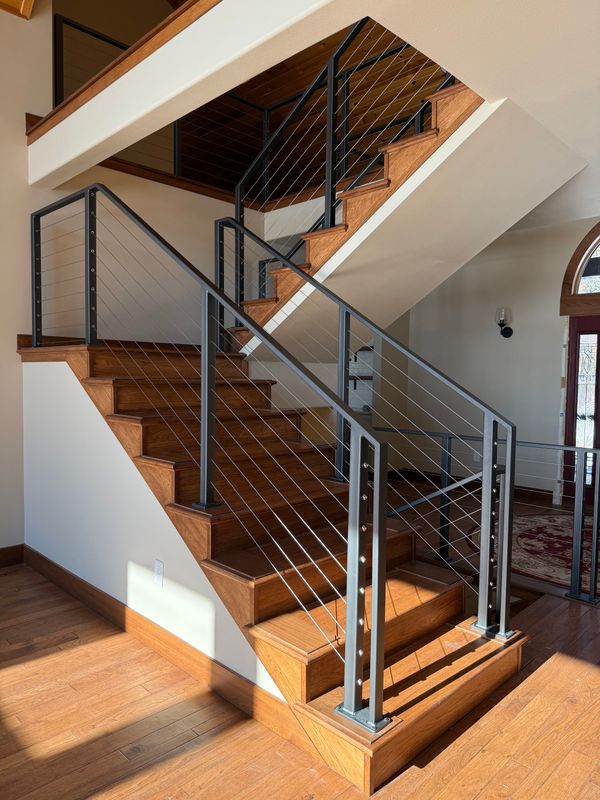 Modern Staircase Installation on Midge Lake