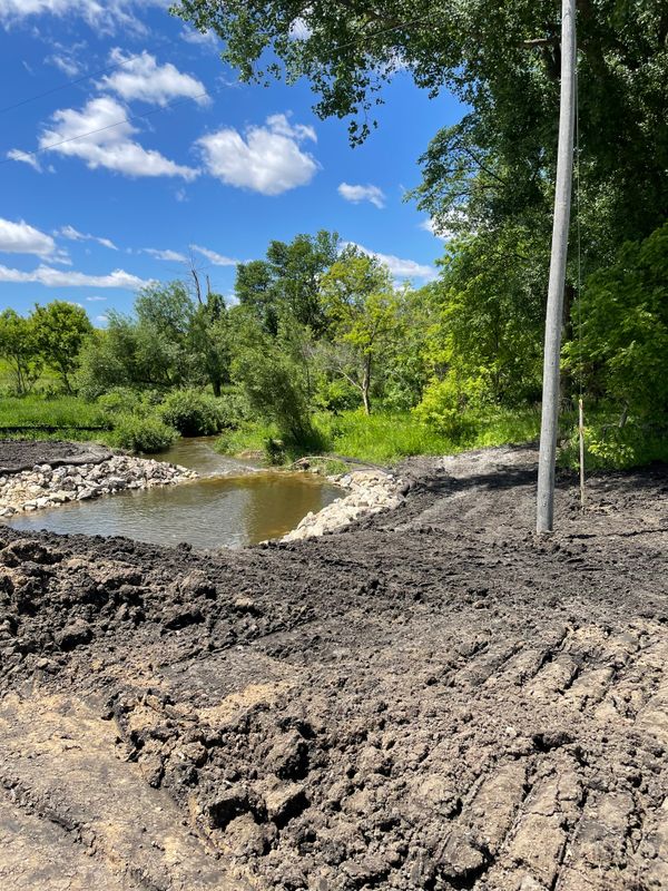 Grading/black dirt