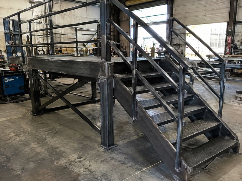 Custom Rails and Staircases