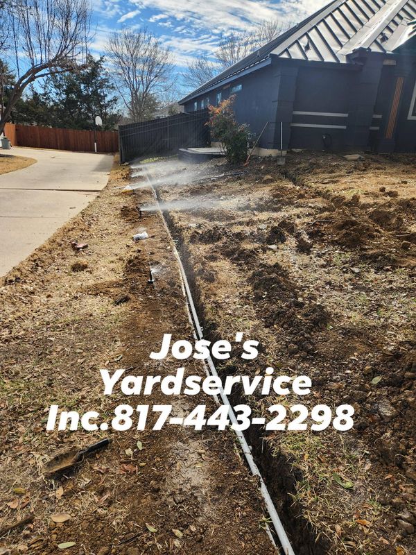 French Drain Install