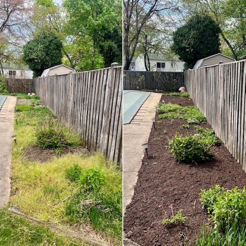 "Arnold Spring Revival: Transforming Overgrown Chaos into Landscaped Elegance"