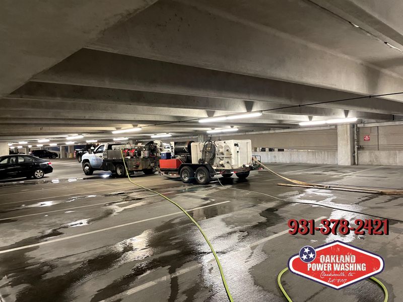 Parking Garage & Parking Lot Cleaning
