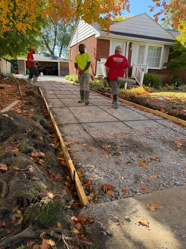 Concrete Driveway Installation