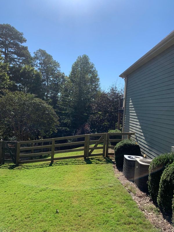 Wooden Fencing