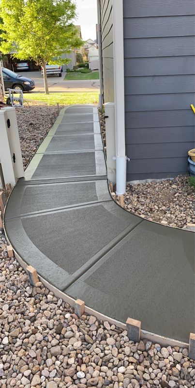Sidewalk Installation