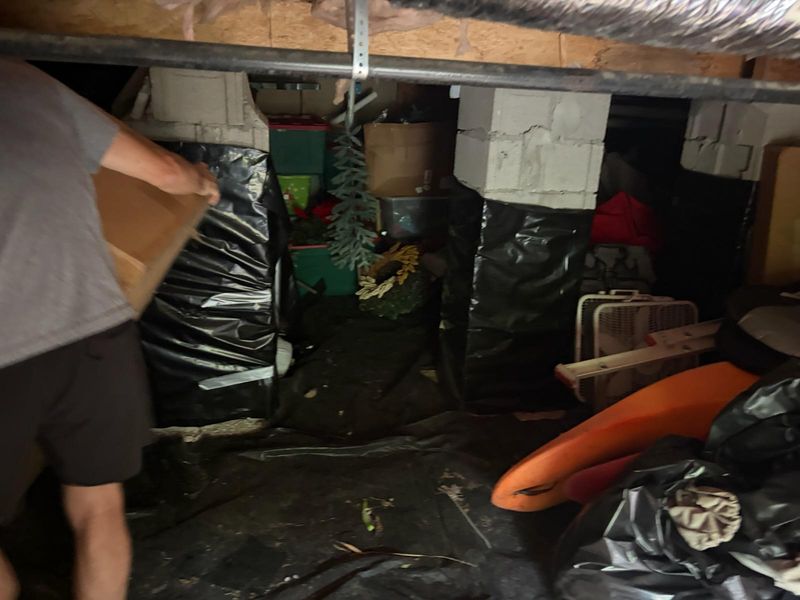 Basement Crawl Space and Garage Cleanout