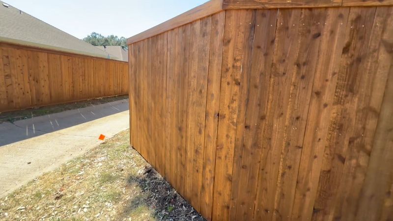 Elegant Cedar Fence Installation by Goad Fencing
