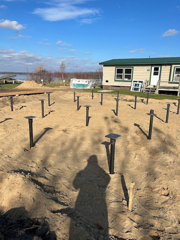 Precision Helical Pile Installation in Grand Rapids MN