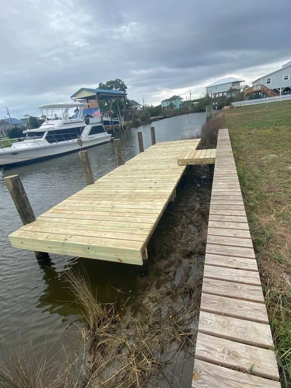 New Dock Construction