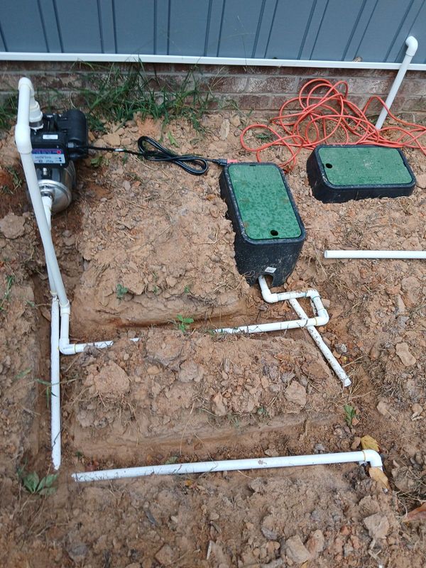 Irrigation System Reroutes
