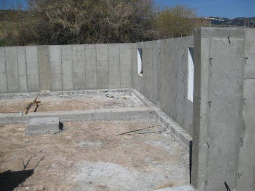 Concrete Footings And Walls