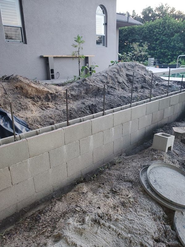 Retaining Wall Construction