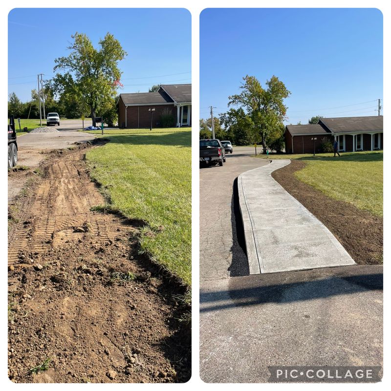Sidewalk Installation